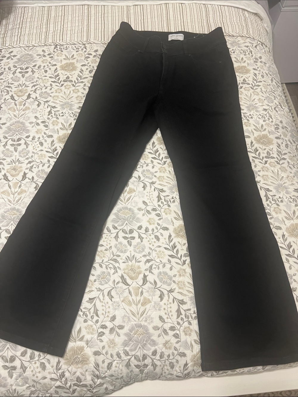 Lane Bryant Black Boot Cut Jeans